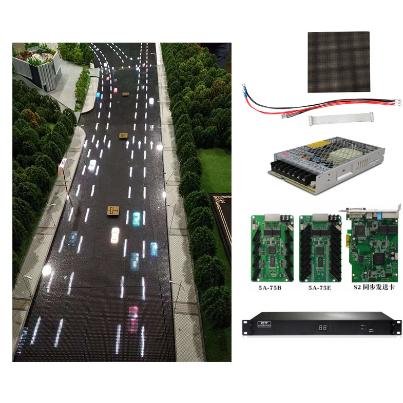 Electronic Sand Table Interactive Led Irregular-Shaped Screen, Led Screen with Arbitrary Splicing, Irregular Shape Supply Factory, Irregular Splicing