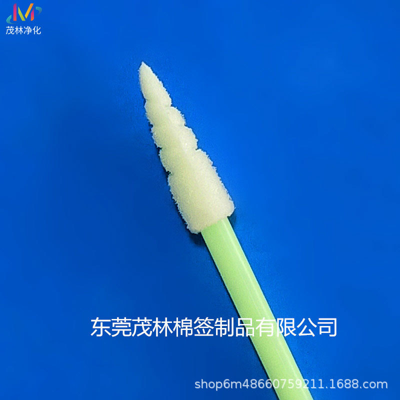 Factory direct industrial cotton swab dust-free cotton swab purification cotton swab ML-751 thread pointed sponge cotton swab