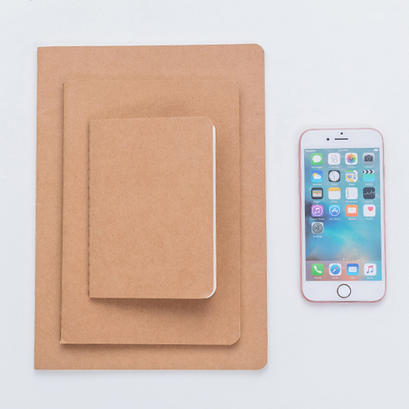 Прямые продажи завода Индивидуальная обложка из крафт-бумаги Белая обложка Мягкая копия Книга по шитью Рекламная печать логотипа