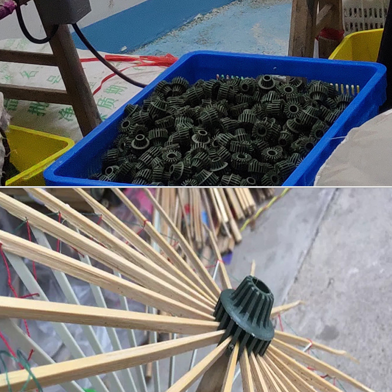 Accessories oiled paper umbrella stand making matching umbrella bone switch decoration wedding umbrella dance umbrella stand suit