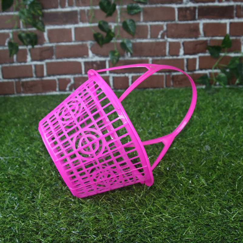 Factory Wholesale Plastic Round Plastic Portable Bayberry Basket Uncovered Fruit Picking Basket Cherry Basket Blueberry Mulberry Basket