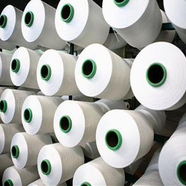 Manufacturer in stock AA high quality polyester 300D bottom elastic silk white fiber for knitting woven fabric ribbon