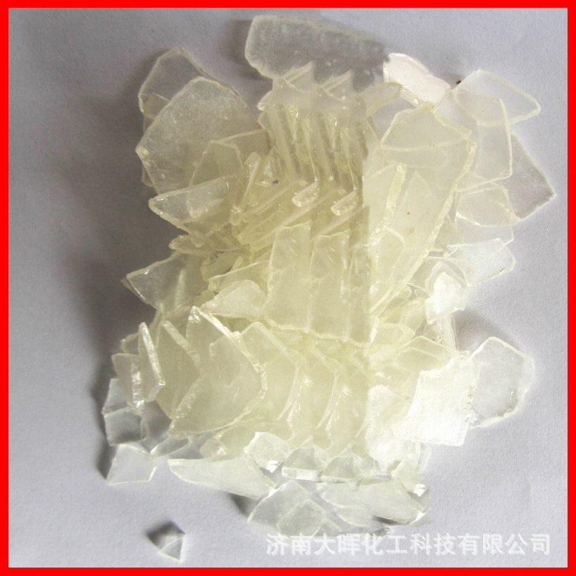 Phenolic Resin Flakes Are Highly Pure, Transparent, and Easily Soluble, Used for Mesh Cloth, Gold and Silver Paper, Alcohol-Soluble Fiberglass, and Heat Resistance