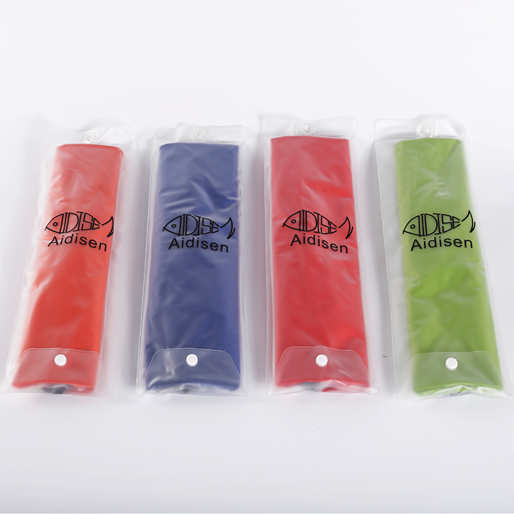 Waterproof Bag with Window Outdoor Camping Waterproof Bag Ultra-Light Portable Polyester Plaid Fabric Gift Bag