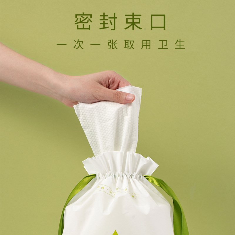 Disposable face towel large roll pearl pattern cotton thickened cotton soft towel for beauty salon face towel cleansing towel wholesale