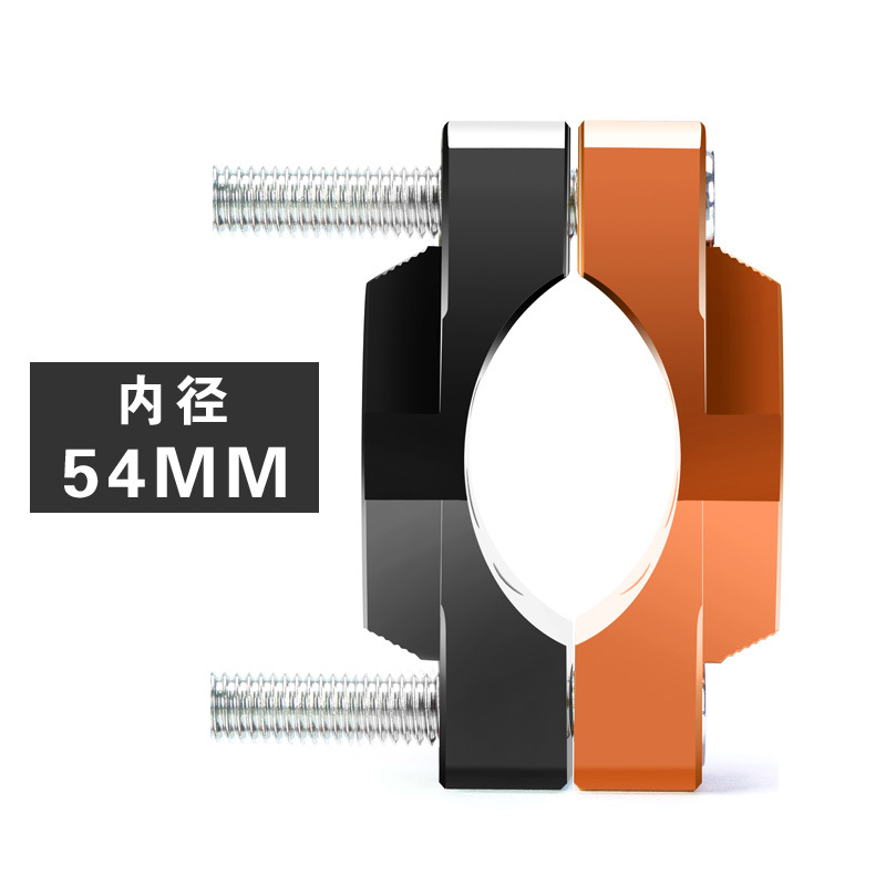 Manufacturers electric motorcycle pipe clamp accessories spotlight mobile phone bracket faucet decoration fixed bumper external fixture