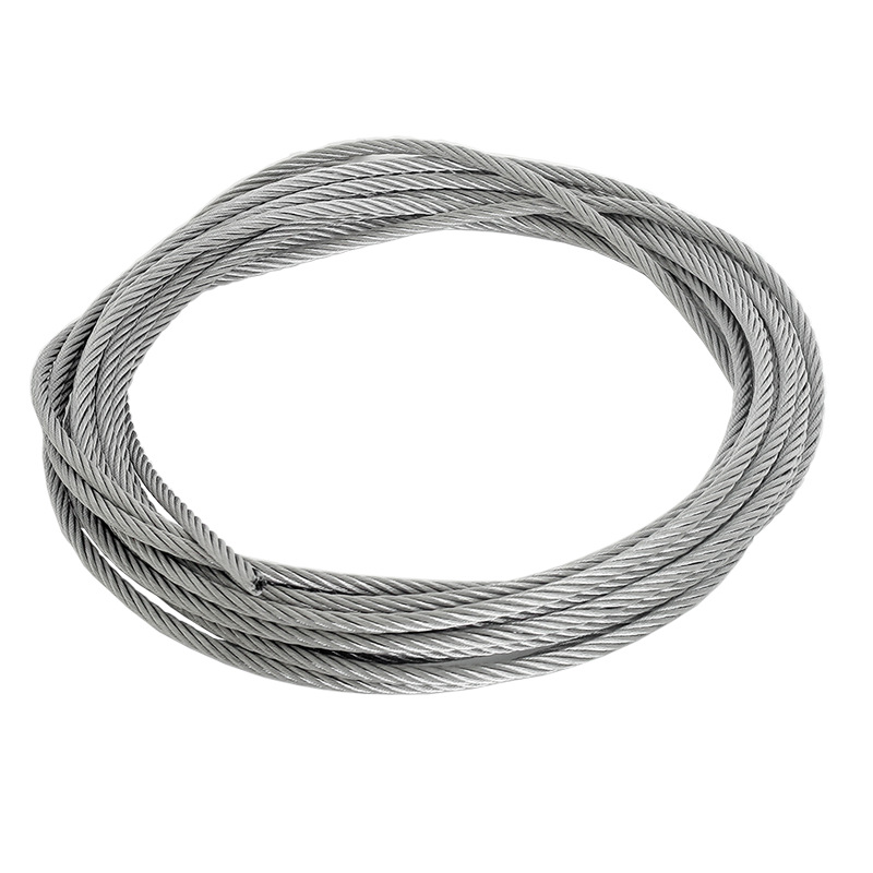 Zhanzheng 304 stainless steel wire rope clothes rope lifting rope anti-rust warp 0.3 mm-20mm factory wholesale