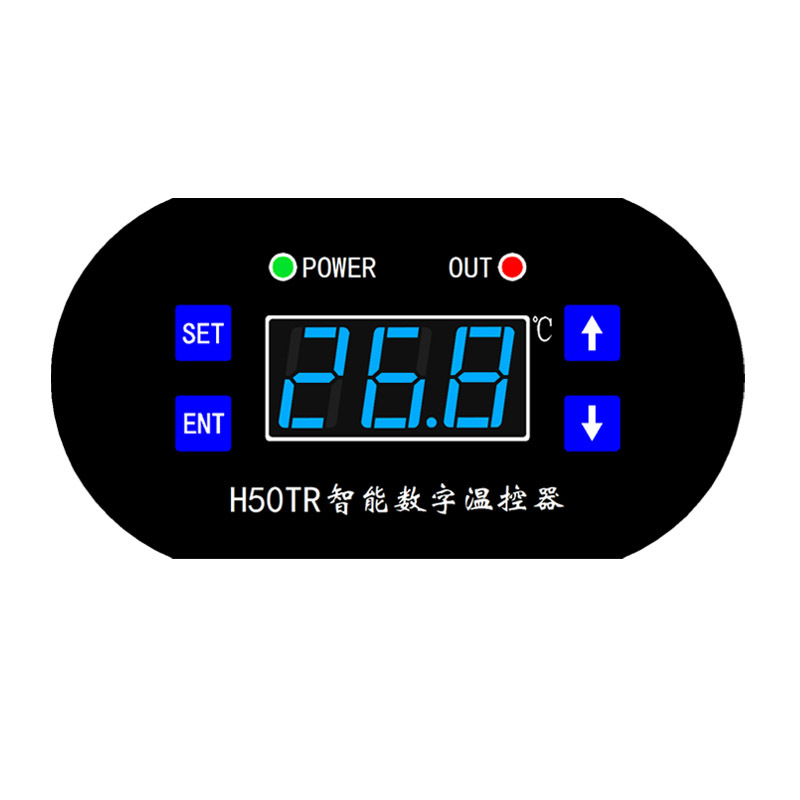 H50Tr High Temperature Digital Thermostat -40 to 300 Degrees Temperature Controller Temperature Control Switch Adjustable Digital Display