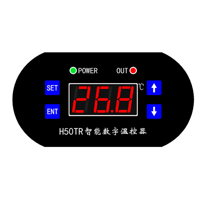 H50Tr High Temperature Digital Thermostat -40 to 300 Degrees Temperature Controller Temperature Control Switch Adjustable Digital Display
