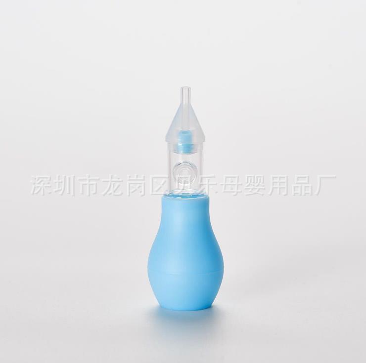 Newborn baby anti-reverse flow nasal aspirator cold nasal mucus nasal excrement cleaner hand pressure pump type washing and protection nasal aspirator