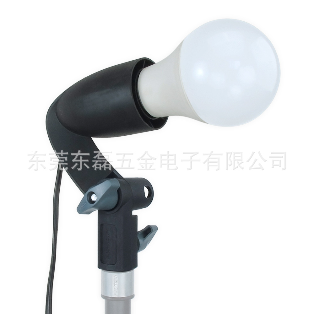 Photography Single Lamp Head E27 Photography Universal Head with Reflective Umbrella Soft Light Umbrella Box Wide Mouth Lamp Photography Lamp Led Fill Light