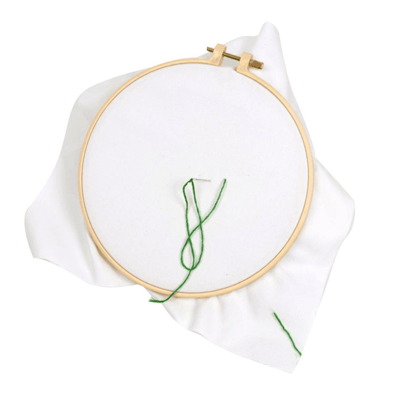 Imitation Bamboo Embroider Stretcher Embroider Hoop Embroider DIY Plastic Embroider Stretcher Cross Stitch Stretcher Embroider Hoop Adjustable Embroider Support Wholesale