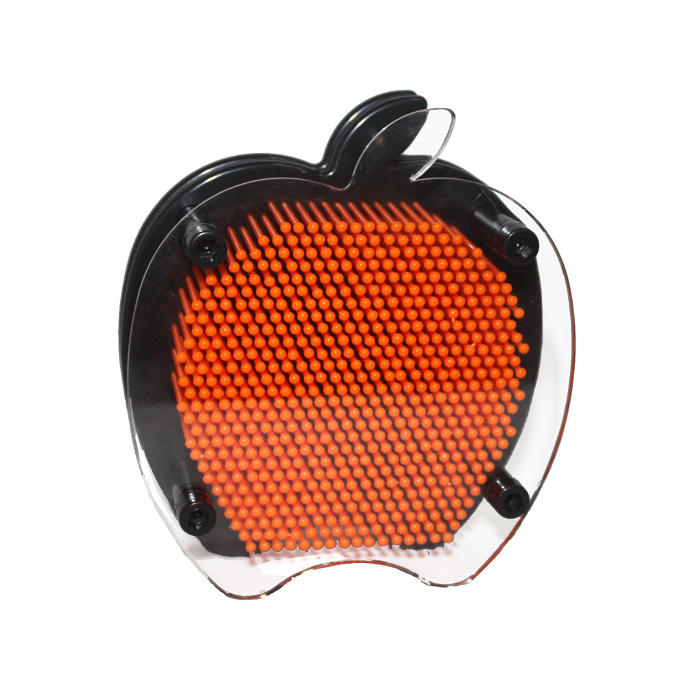 small size plastic square clone hand model European-style changeable needle painting pinart three-dimensional needle carving children's educational toys