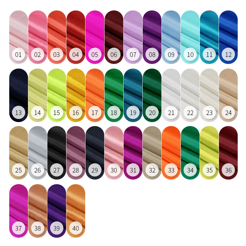 Silk Power Spinning 8mm 114 Door Width Mulberry Silk Fabric Pure Color Lining Wallpaper Fabric Huahong Silk