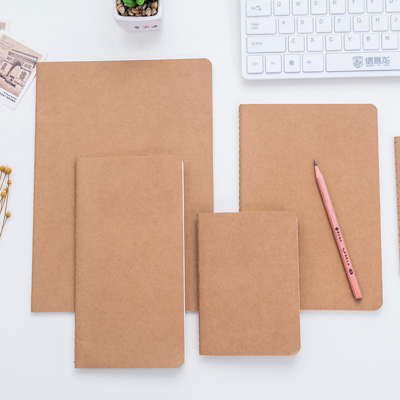 Factory Direct Sales Customized Kraft Paper White Card Cover Soft Copy Car Line Book Stitching Craft Logo Advertising Custom Printing