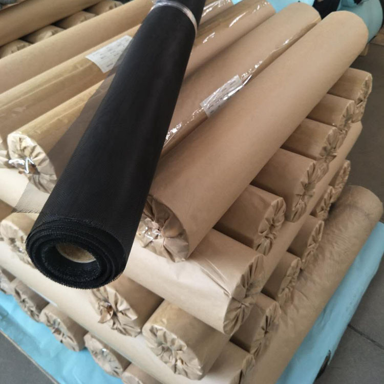 304 Screen Mesh Diamond Mesh High-Transparency Stainless Steel Spray-Painted Black Diamond Screen Mesh Anti-Mosquito and Anti-Rat Diamond Mesh