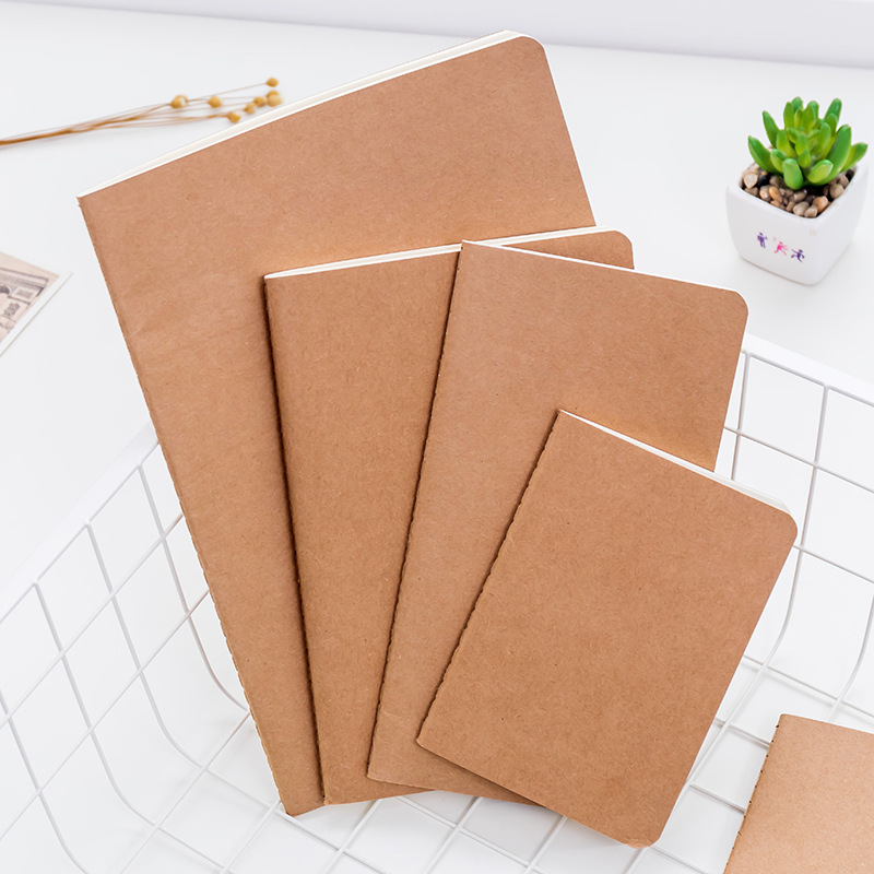 Factory Direct Sales Customized Kraft Paper White Card Cover Soft Copy Car Line Book Stitching Craft Logo Advertising Custom Printing