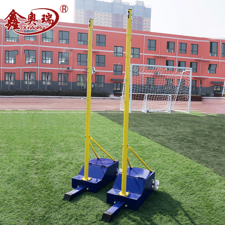 Оптовая стойка для бадминтона, портативная колонна, мобильная самосборная колонна для бадминтона