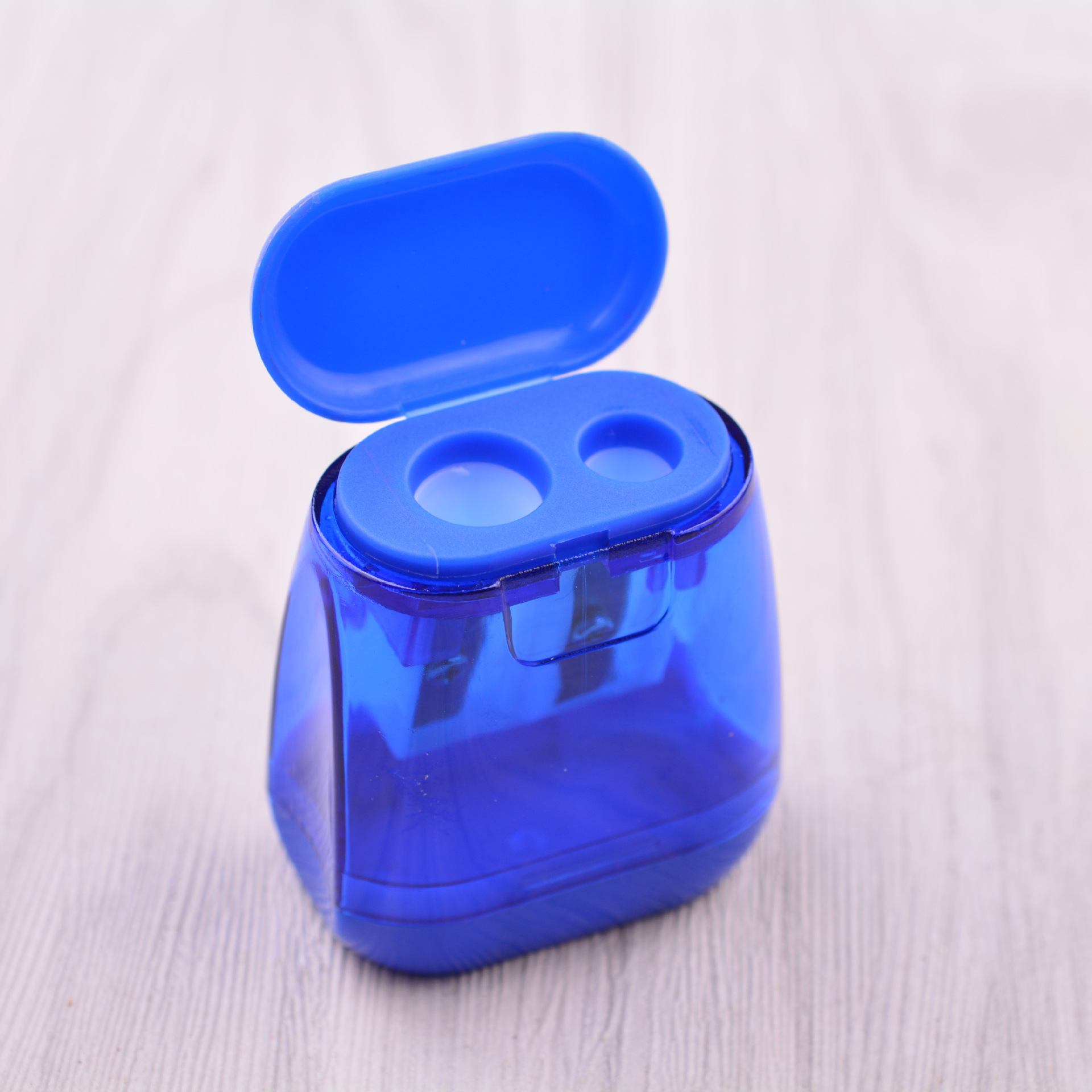 New Double-Hole Pencil Sharpener Plastic Pencil Sharpener with Lid Pencil Sharpener Cute Children's Pencil Sharpener Pencil Planer Printable