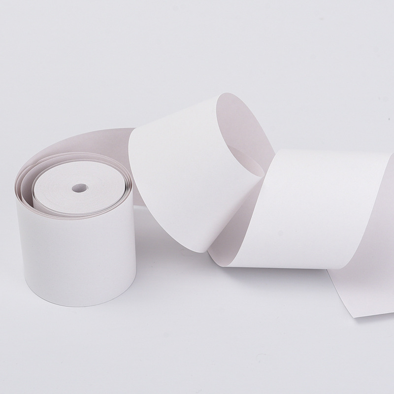 Cash register paper 57x 30mm thermal paper Non-die small roll supermarket catering shopping take-out receipt 55 universal roll paper