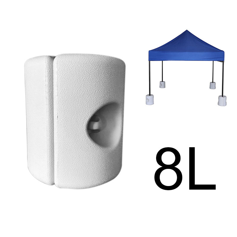 New PE upgraded tent water seat plastic base water injection umbrella base outdoor tent base