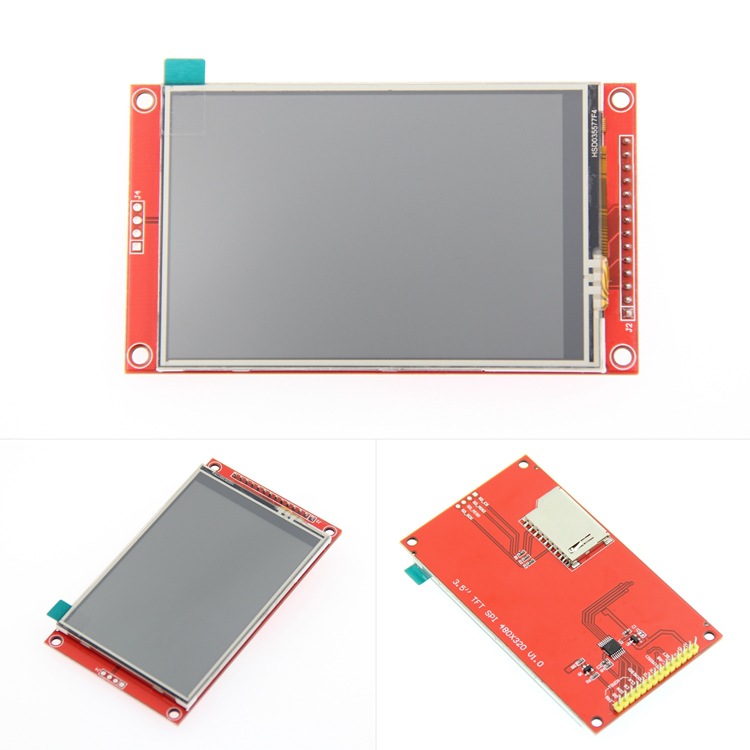 3.5 inch SPI serial port LCD screen touch screen module HD 480*320 TFT module ILI9488
