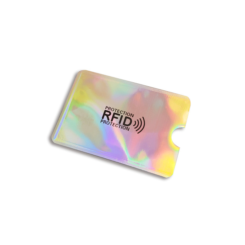 Spot Wholesale Aluminum Foil Anti-Degaussing Anti-Theft Bank Card Holder Id Card Holder Rfid Shielding Bag Anti-Nfc Scanning