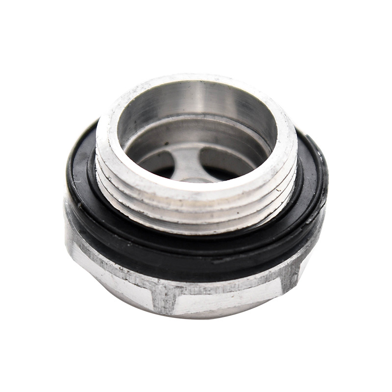 Reducer air compressor aluminum alloy oil mirror M20 * 1.5 Oil Standard/oil window/screw-in oil sight glass/oil level mirror, etc