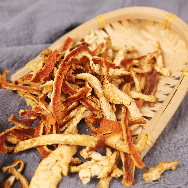 Wholesale Tangerine Peel Shreds in Bulk, Old Tangerine Peel, Orange Peel, Chinese Medicinal Materials, Powdered Spices, Herbal Tea, Large Quantity, Preferential Treatment