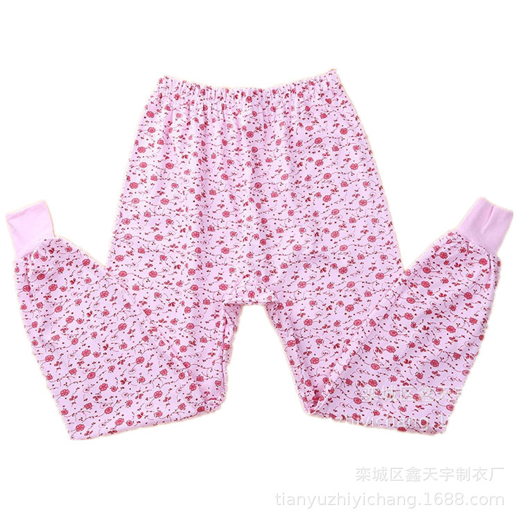 Factory Wholesale Cotton Thermal Pants for Middle-Aged and Elderly, Warm Underpants for Seniors, Plus-Size Thickened Cotton Thermal Pants