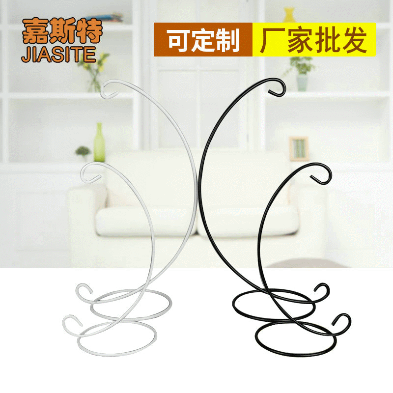 Новая стеклянная бутылка железная подставка крючок микро ландшафт подвесная бутылка железная подставка крючок мультяшная кукла Барби железный стенд