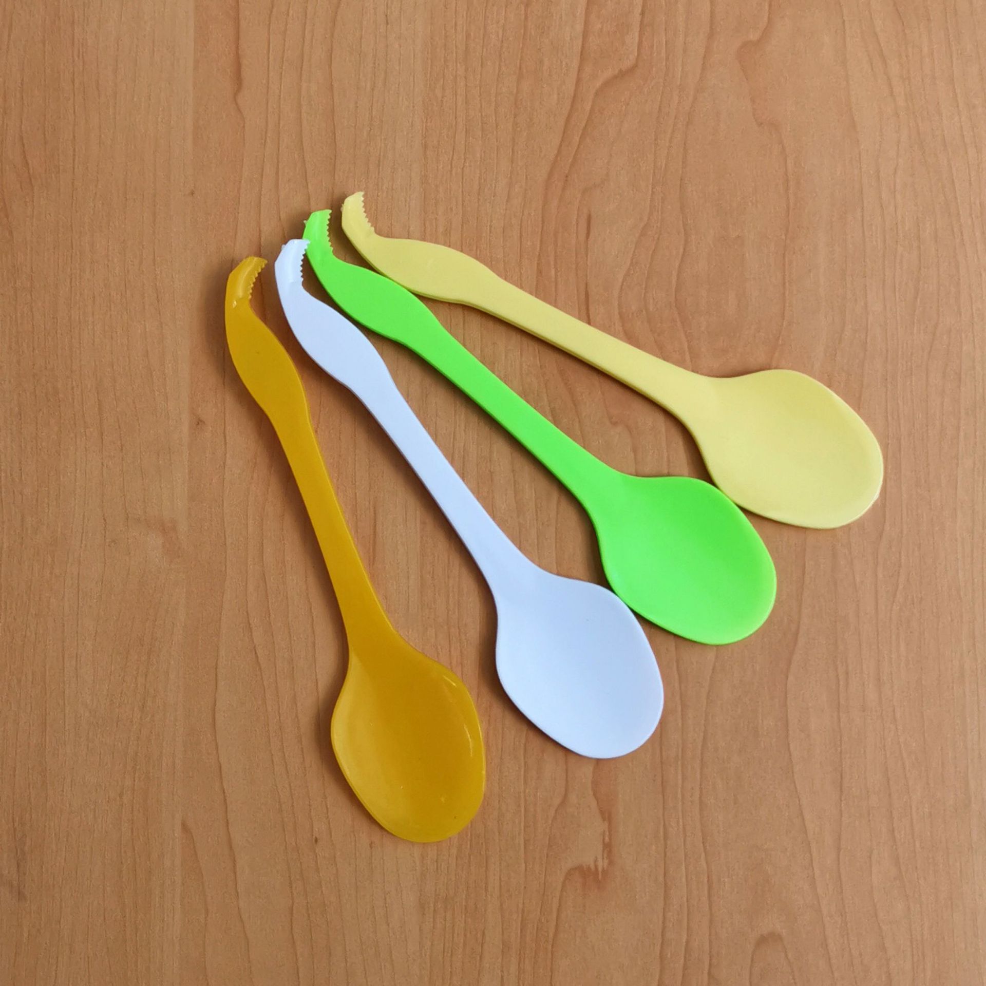 Tiktok creative grapefruit opener with serrated teeth grapefruit stripper long handle grapefruit opener fruit splitter printable LOGO