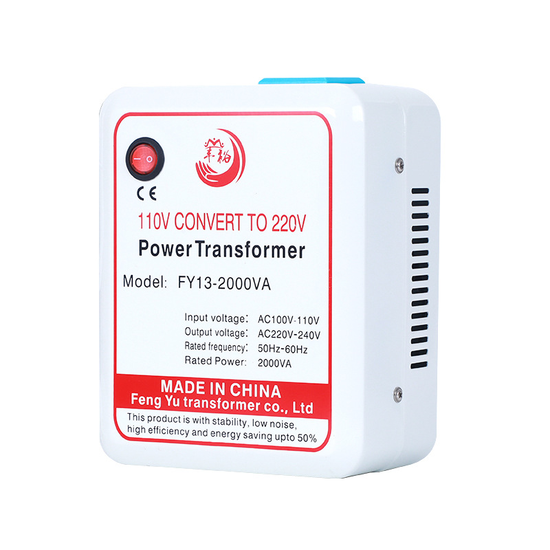 Power Transformer Toroidal 110V to 220V Transformer 2000Va Chinese Electrical Appliance Transformer for Daily Use in the United States