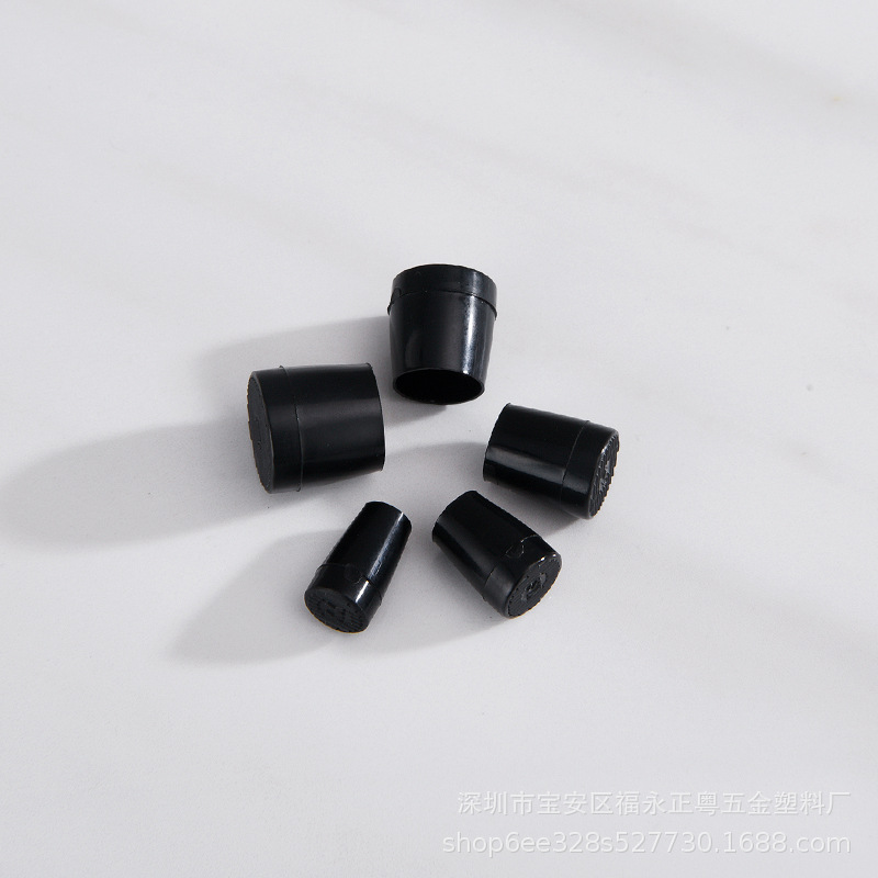 Daily Professional Women's Single Heel Cover Protective Cover Non-slip Heel Cover Wear-resistant Nail Shallow Mouth Round Heel Mute High Heel Cover