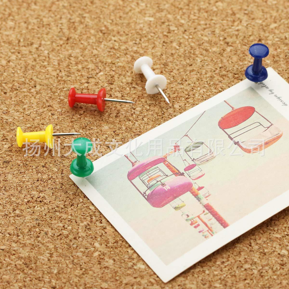 Color transparent plastic I-shaped nail office cork board photo wall press nail pin pin wholesale