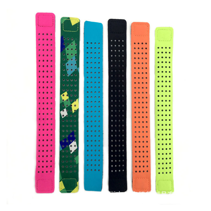 Factory Direct Sales Heart Rate Strap Arm Strap Elastic Lycra Velcro Strap Bluetooth Running Heart Rate Armband