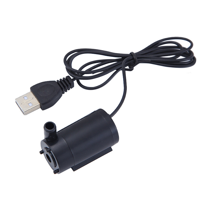 USB 1.0m Line Dc Low Voltage Small Water Pump Micro Mini Submersible Pump Water Pump 3V5V Small Submersible Pump