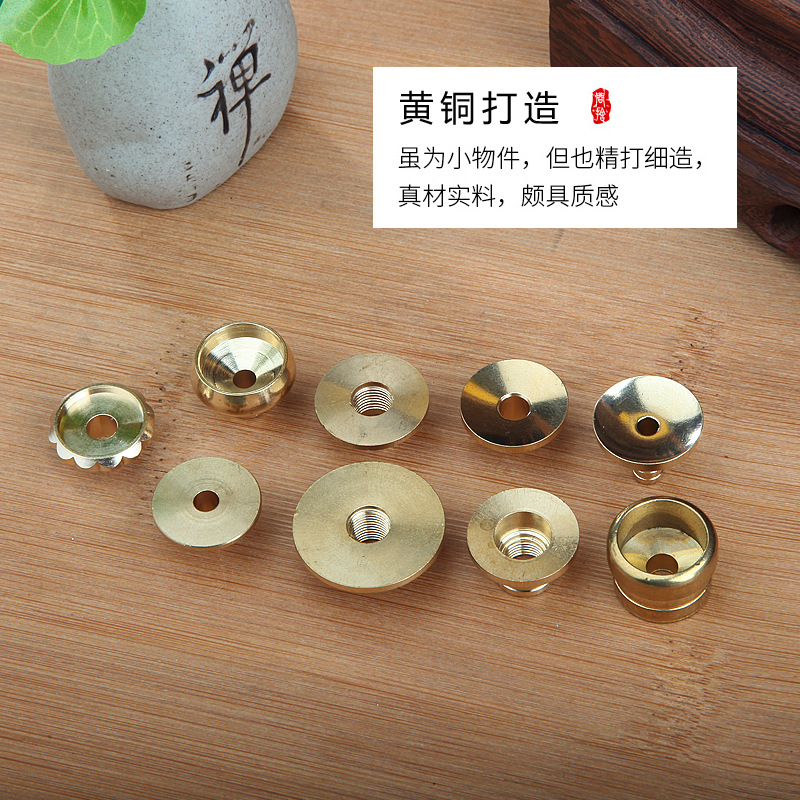 Оптовая продажа латунного держателя для благовоний, аксессуары для благовоний, медный держатель для благовоний