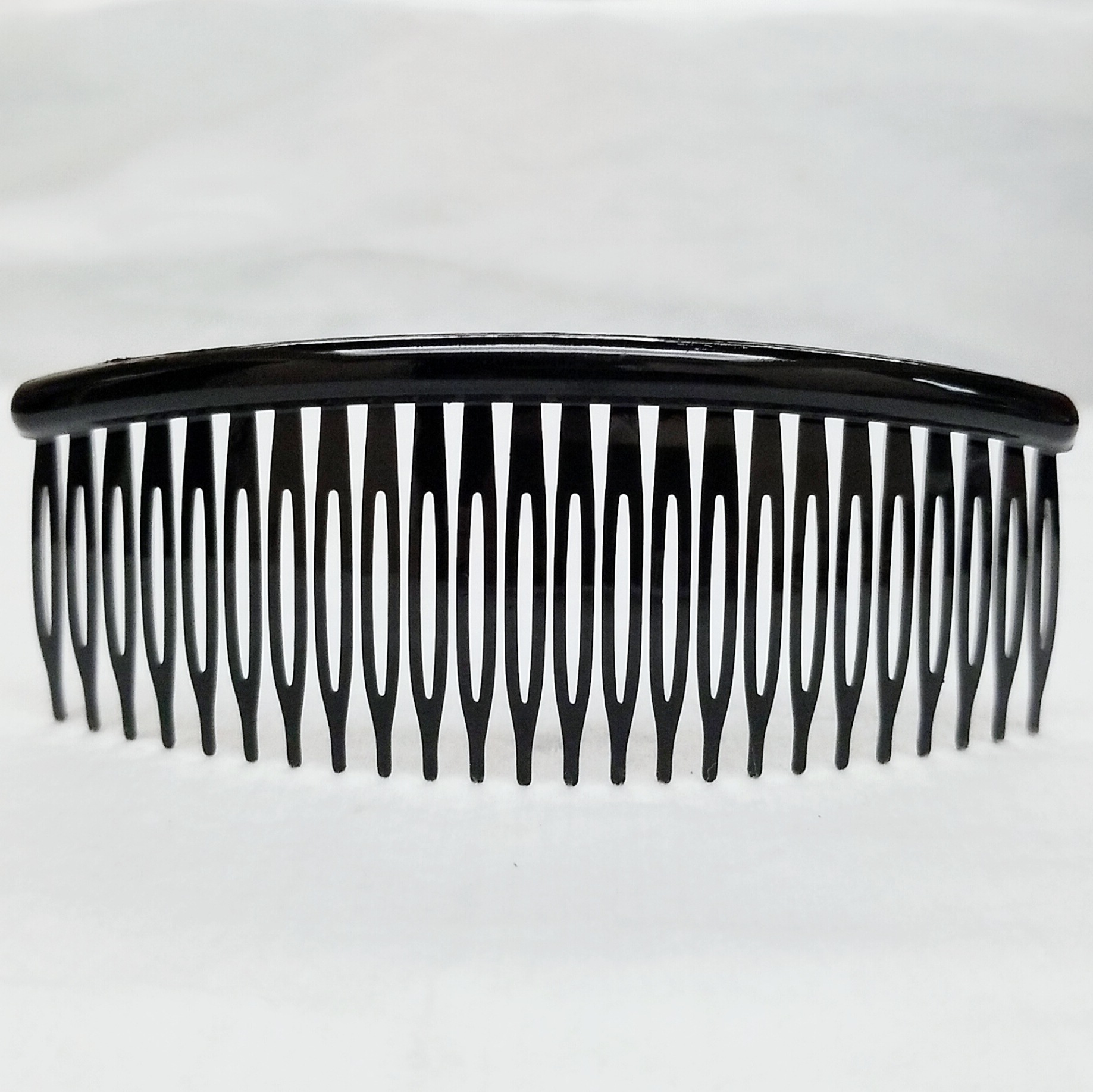 Factory direct 24 teeth 20 teeth 16 teeth black coffee plastic comb bangs comb hair plate Korean fashion hair comb