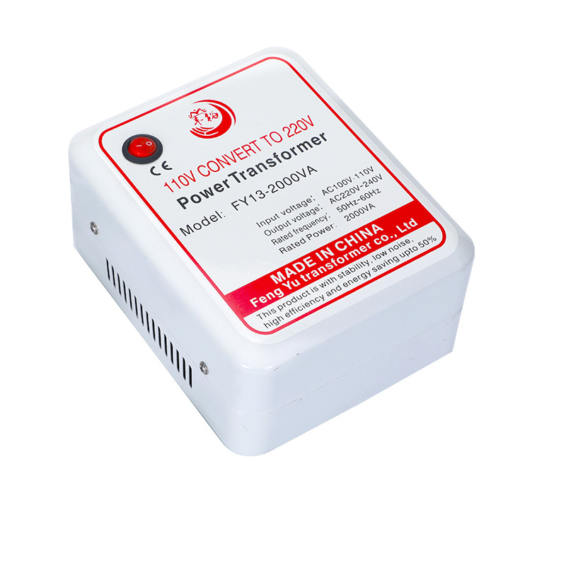 Power Transformer Toroidal 110V to 220V Transformer 2000Va Chinese Electrical Appliance Transformer for Daily Use in the United States