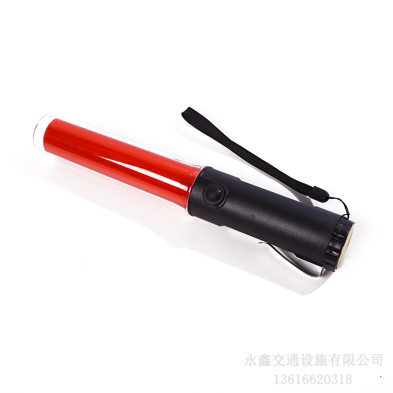 Supply Multifunctional Traffic Baton LED Light Stick Luminous Stick Battery Model Security Warning Stick Factory Direct Sales