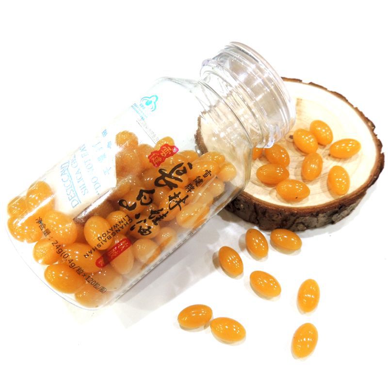 Changbai Mountain Specialty Blue Cap Frog Oil Capsules, Snow Frog Oil, Toad Oil Gift Box, Ready-To-Eat Food, Bulk Wholesale, New Stock