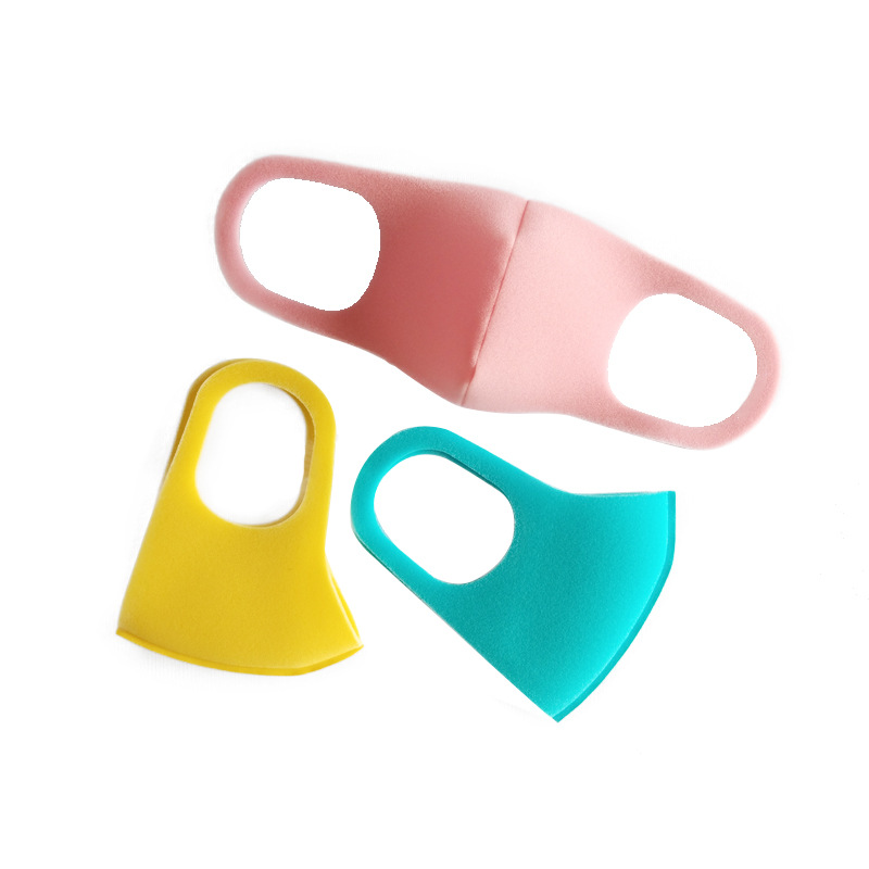 Autumn and Winter Adult Sponge Masks Are Washable, Dust-Proof, Breathable, Three-Dimensional, Individually Packaged Polyurethane Colorful Masks