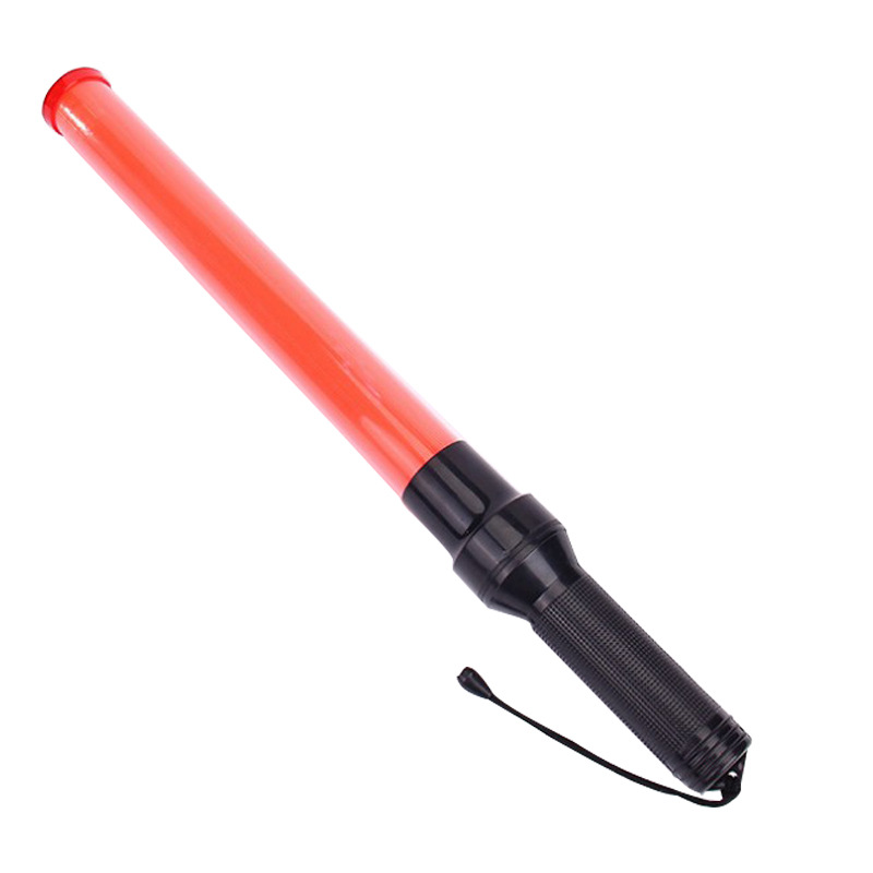 54cm Battery Style Traffic Flashing Stick Warning Baton Construction Signal Light Glow Stick LED Light Stick