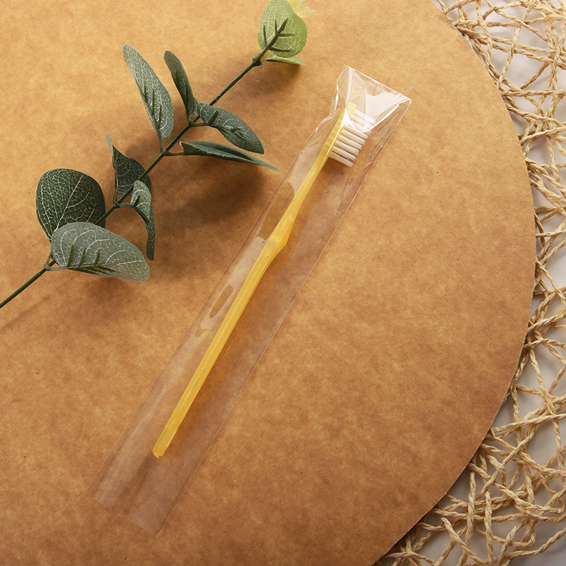 Bathing Beach Hotel Hotel Disposable Toothbrush Disposable Dental Set Hotel Toiletries Toothbrush