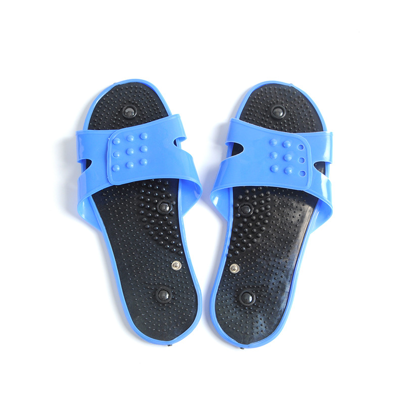 Пластиковые тапочки для акупунктурного массажа, физиотерапевтические тапочки, ручной электрод, аксессуары среднего и низкого частотного воздействия, массажные обувь для ног