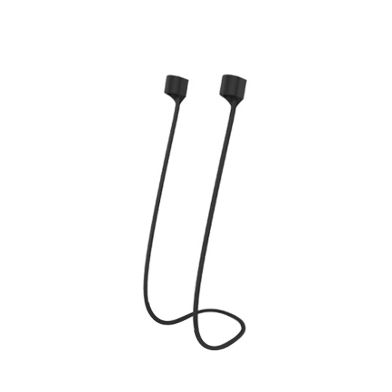 Cross-Border Hot-Selling Magnetic Silicone Earphones Anti-Lost Rope, Tensile-Resistant, Wear-Resistant, Anti-Sweat, Anti-Slip Sports Bluetooth Earphones Anti-Lost Rope