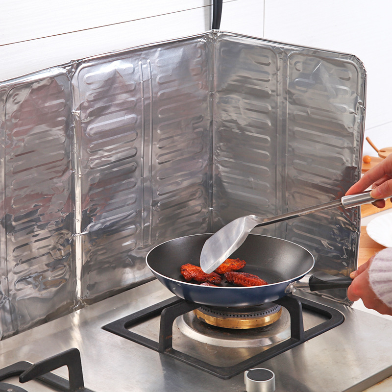 Складная маслобойка для газовой плиты, антивсплеск, кухонная доска