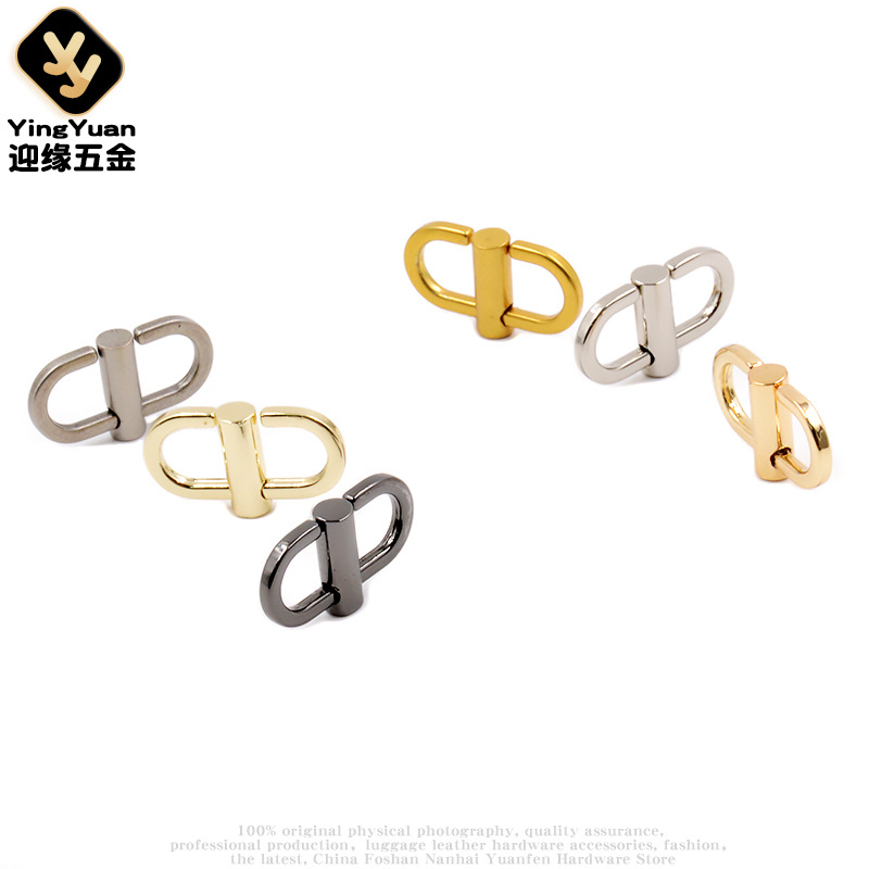 Chain adjusting buckle metal chain strap adjusting buckle golden strap shortening buckle chain length adjuster