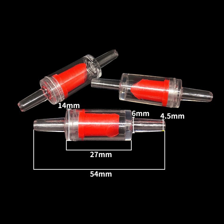 Plastic one-way valve check valve check valve check valve anti-ozone check valve oil-resistant check valve Haixin Aquarium Factory